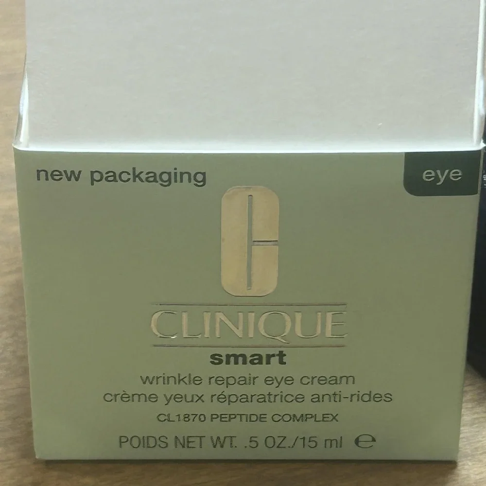 Clinique Smart Wrinkle Repair Eye Cream 0.5oz 15ml Hydrating Under Eye Women